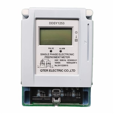 Medidor de energía prepago monofásico