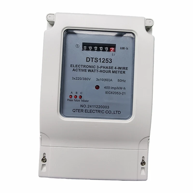 Three Phase Digital KWh Meter